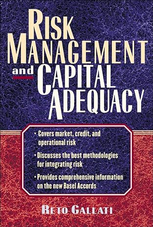 risk management and capital adequacy 1st edition reto gallati 0071407634, 978-0071407632