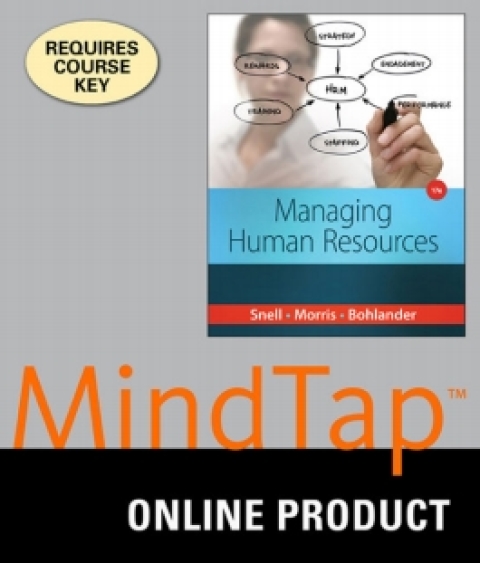 mindtap management for snell/bohlander s managing human resources 17th edition scott a. snell, shad s.