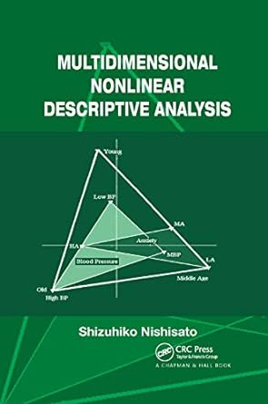 multidimensional nonlinear descriptive analysis 1st edition shizuhiko nishisato 0367390647, 978-0367390648