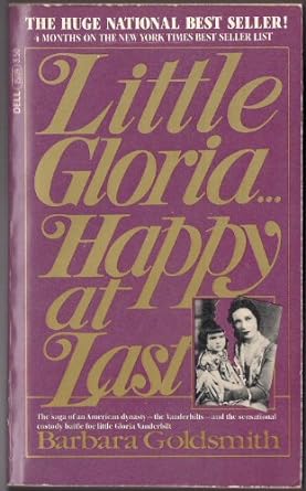 little gloria happy at last 1st edition barbara goldsmith 0440151090, 978-0440151098