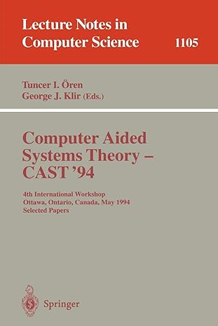computer aided systems theory cast 94 4th international workshop ottawa ontario canada may 1994 selected