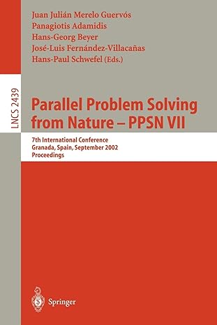 parallel problem solving from nature ppsn vii 7th international conference granada spain september 2002