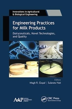 engineering practices for milk products dairyceuticals novel technologies and quality 1st edition megh r.