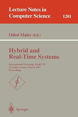 hybrid and real time systems international workshop hart 97 grenoble france march 1997 proceedings 1st