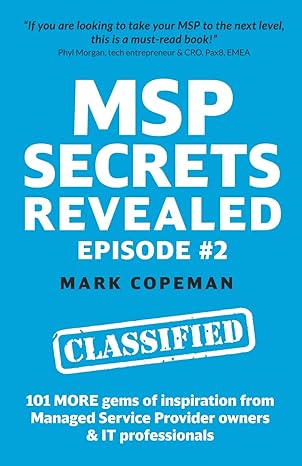 msp secrets revealed ep #2 101 more gems of inspiration and practical advice for managed service provider