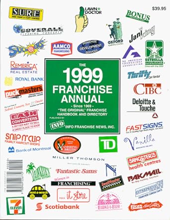 the 1999 franchise annual the original franchise handbook and directory 1st edition jo-anne rittenhouse