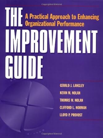 the improvement guide a practical approach to enhancing organizational performance 1st edition gerald j