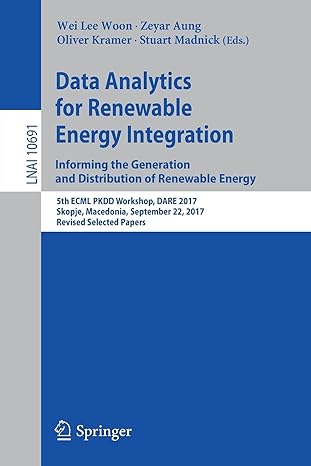 lnai 10691 data analytics for renewable energy integration informing the generation and distribution of