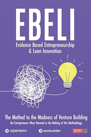 ebeli the method to the madness of venture building 1st edition pedro lopez sela 979-8985226461