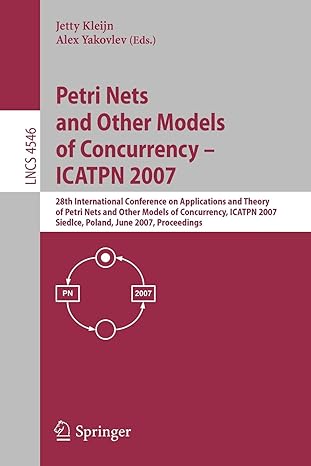 petri nets and other models of concurrency icatpn 2007 28th international conference on applications and