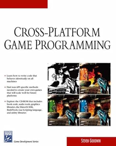 cross platform game programming 1st edition steven goodwin 1584503793, 978-1584503798