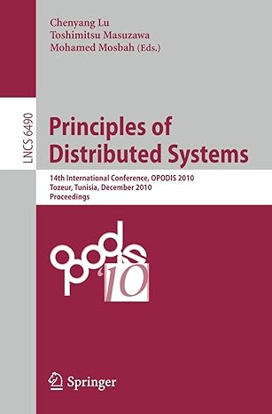 principles of distributed systems 14th international conference opodis 2010 tozeur tunisia december 2010