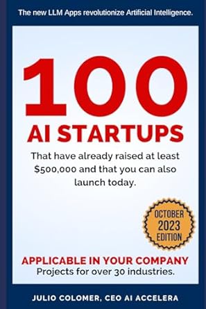 100 artificial intelligence startups that have already raised at least $500 000 and that you can also launch