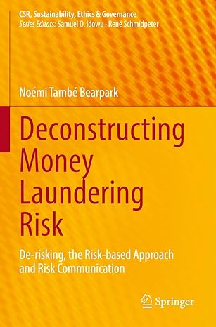 deconstructing money laundering risk de risking the risk based approach and risk communication 1st edition