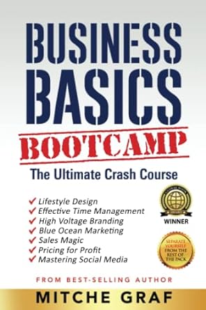 business basics bootcamp the ultimate crash course 1st edition mitche graf 1732034443, 978-1732034440