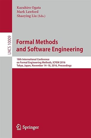 formal methods and software engineering 18th international conference on formal engineering methods icfem