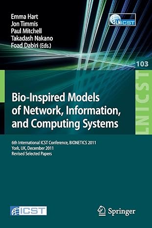 bio inspired models of network information and computing systems 6th international icst conference bionetics