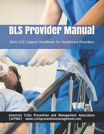 bls provider manual basic life support handbook for healthcare providers 1st edition american crisis