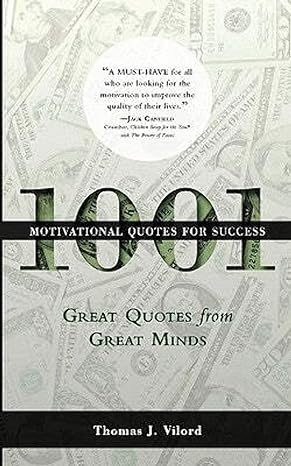 1001 motivational quotes for success 1st edition thomas vilord 1936909103, 978-1936909100