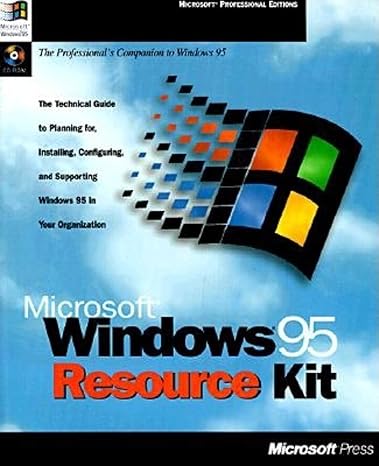 ms windows 95 resource kit 1st edition microsoft press ,microsoft corporation ,microsoft corporation staff