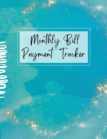 monthly bill payment tracker 1st edition flying starfish b0cg89gzfn