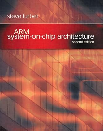 arm system on chip architecture 2nd edition stephen b. furber 0201675196, 978-0201675191
