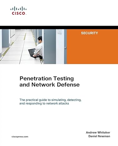 cisco penetration testing and network defense security the practical guide to simulating detecting and