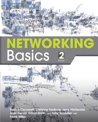 introduction to networking basics 2nd edition patrick ciccarelli ,christina faulkner ,jerry fitzgerald ,alan