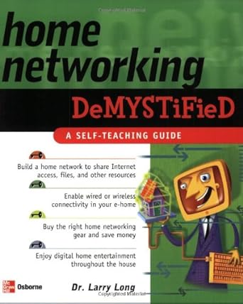 home net networking demystified a self teaching guide 1st edition larry long b008smzgis, 978-0072258783