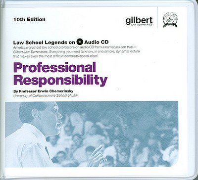 law school legends audio on professional responsibility 10th edition erwin chemerinsky 0314905421,