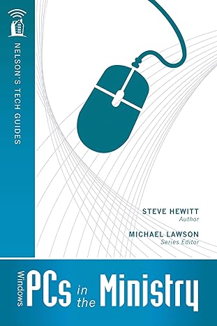 windows pcs in the ministry 1st edition steve hewitt ,michael lawson 1418541737, 978-1418541736