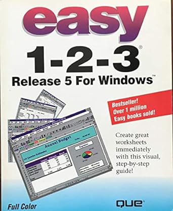 easy 1 2 3 release 5 for windows 1st edition trudi reisner ,janice a snyder 156529999x, 978-1565299993