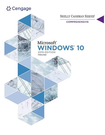 microsoft windows 10 2019th edition steven m freund 0357123867, 978-0357123867