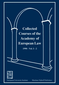 collected courses of the academy of european law 1st edition pieter sanders 0792316444, 9780792316442