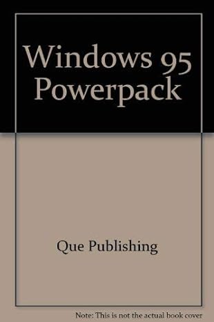 windows 95 powerpack 1st edition que corporation 0789707209, 978-0789707208