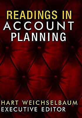 readings in account planning used good book 1st edition hart weichselbaum 1887229361, 9781887229364