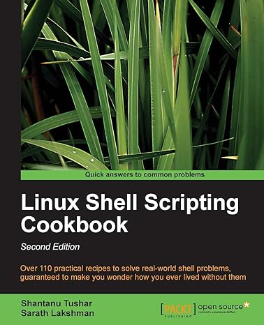 linux shell scripting cookbook 2nd edition shantanu tushar ,sarath lakshman 1782162747, 978-1782162742