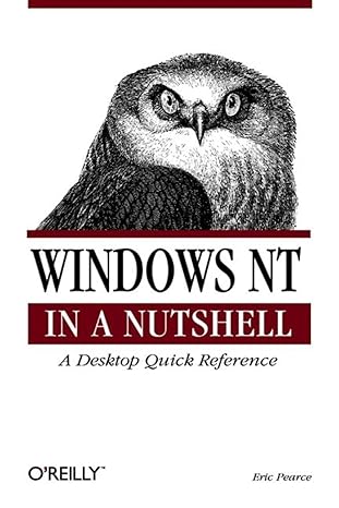 windows nt in a nutshell a desktop quick reference 1st edition eric pearce 1565922514, 978-1565922518