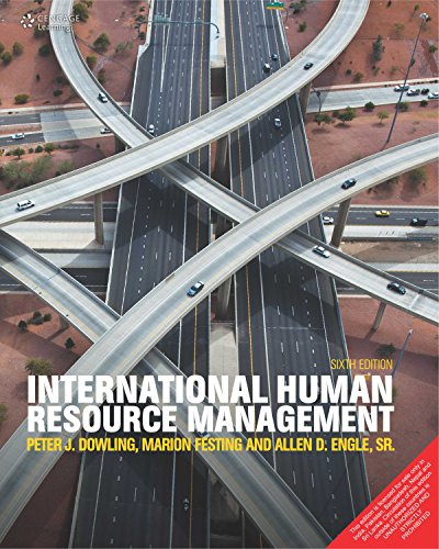 international human resource management 6ed 6th edition dowling/festing 813152941x, 9788131529416
