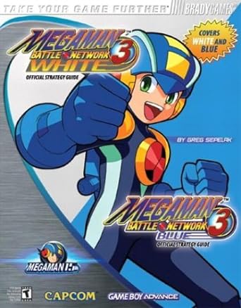 mega man battle network 3 official strategy guide 0th edition bradygames 0744002303, 978-0744002300