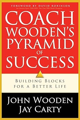coach woodens pyramid of success 1st edition john wooden ,jay carty ,david robinson 0800726251, 978-0800726256