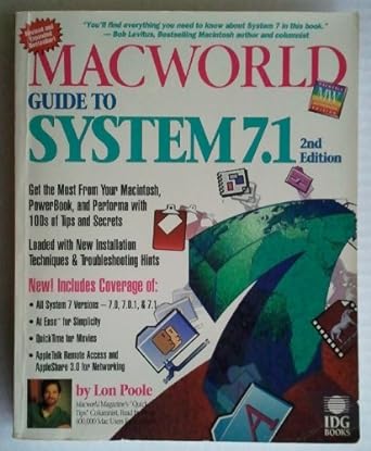 macworld guide to system 7 1 2nd edition lon poole ,maguiness 1878058657, 978-1878058652