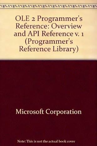 ole 2 programmers reference working with windows objects 0th edition microsoft press 1556156286,