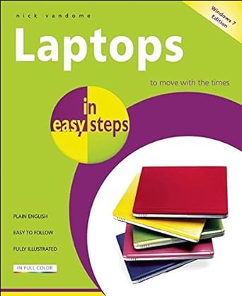 laptops in easy steps covers windows 7 in easy steps 2nd edition nick vandome 1840784024, 978-1840784022