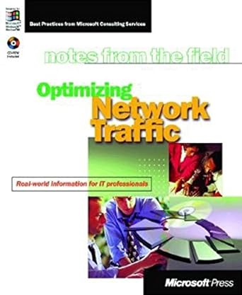 optimizing network traffic notes from the field pap/cdr edition microsoft corporation 073560648x,