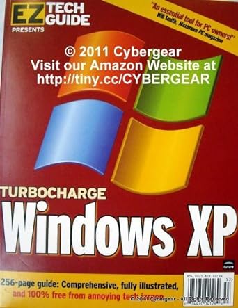 turbocharge windows xp by ez tech guide 1st edition robert strohmeyer b0056w0q6u