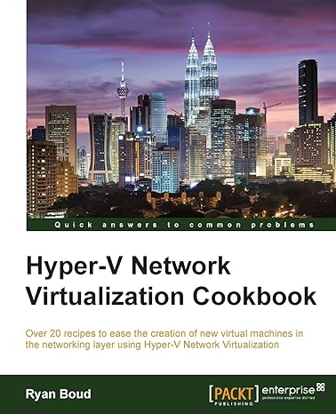 hyper v network virtualization cookbook 1st edition ryan boud 1782177809, 978-1782177807