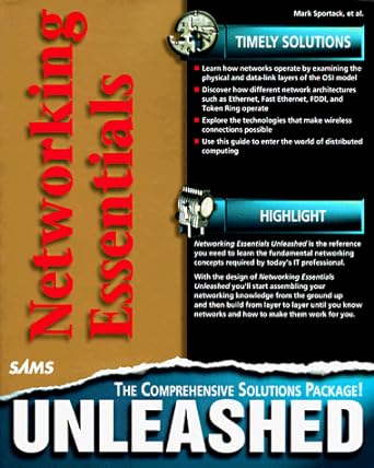 networking essentials sams the comprehensive solutions package unleashed 1st edition mark a sportack ,tony