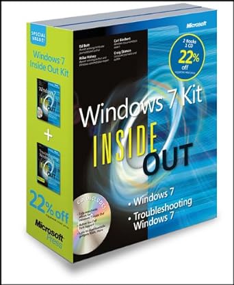 windows 7 inside out kit troubleshooting windows 7 inside out and windows 7 inside out 1st edition ed bott