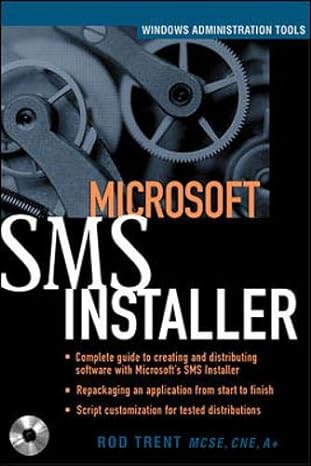 microsoft sms installer 1st edition rod trent 0072124474, 978-0072124477